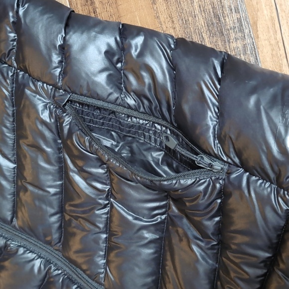 Eastern Mountain Sports EMS Goose Down Puffer Vest Size Large in Black - Picture 6 of 9